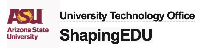 ASU ShapingEDU Pente Pitch
