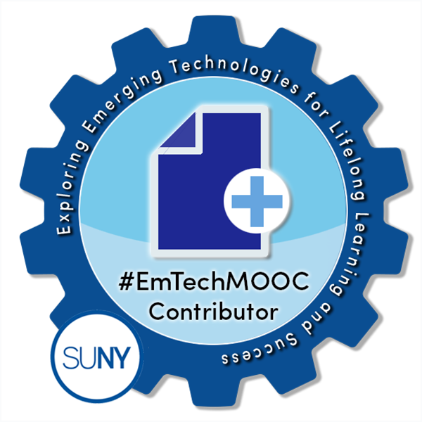 EmTechMOOC Contributor Badge